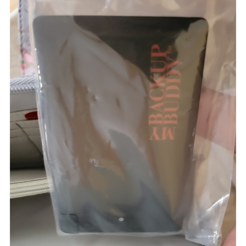 Mundi Mauve‎ Terrace Floral Flap Organizer Adjustable Strap My Backup Buddy New - Picture 11 of 12